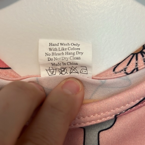 Pink Western Baby Girl Dress 6/12M - Picture 6 of 6